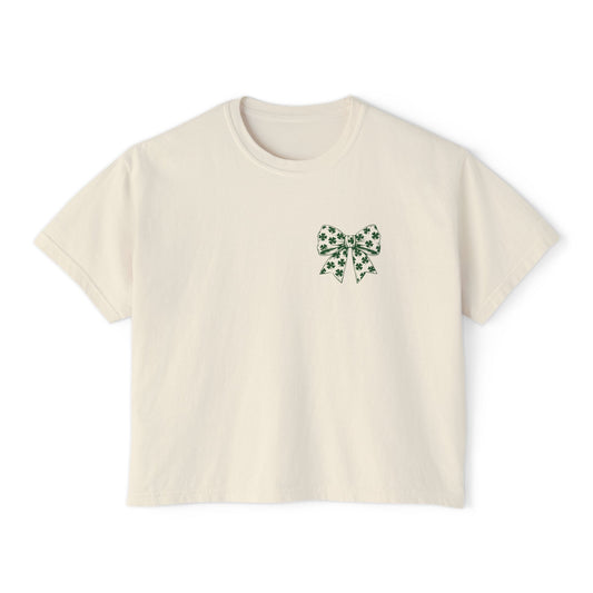 'Simply Blessed Bow'- Boxy Tee