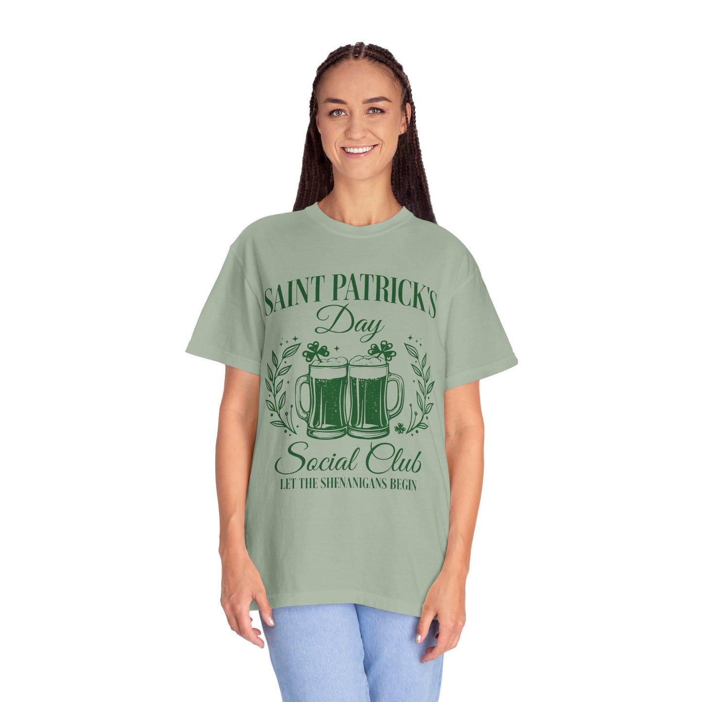 'Saint Patrick's Day Social Club'-Graphic Tee