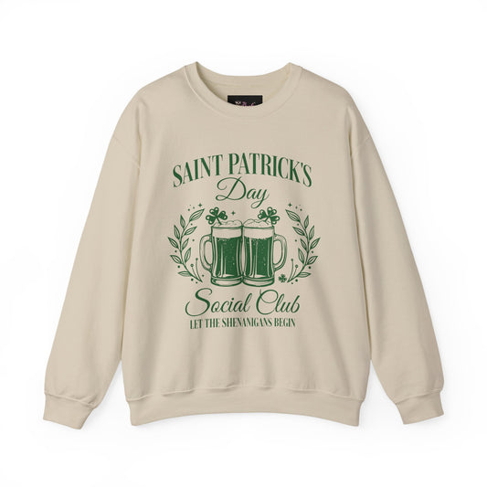 Saint Patrick's Day Social Club- Sweatshirt