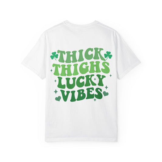Thick Thighs Lucky Vibes-Tee