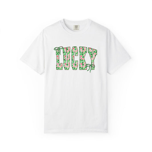 'Lucky Floral'-Graphic Tee