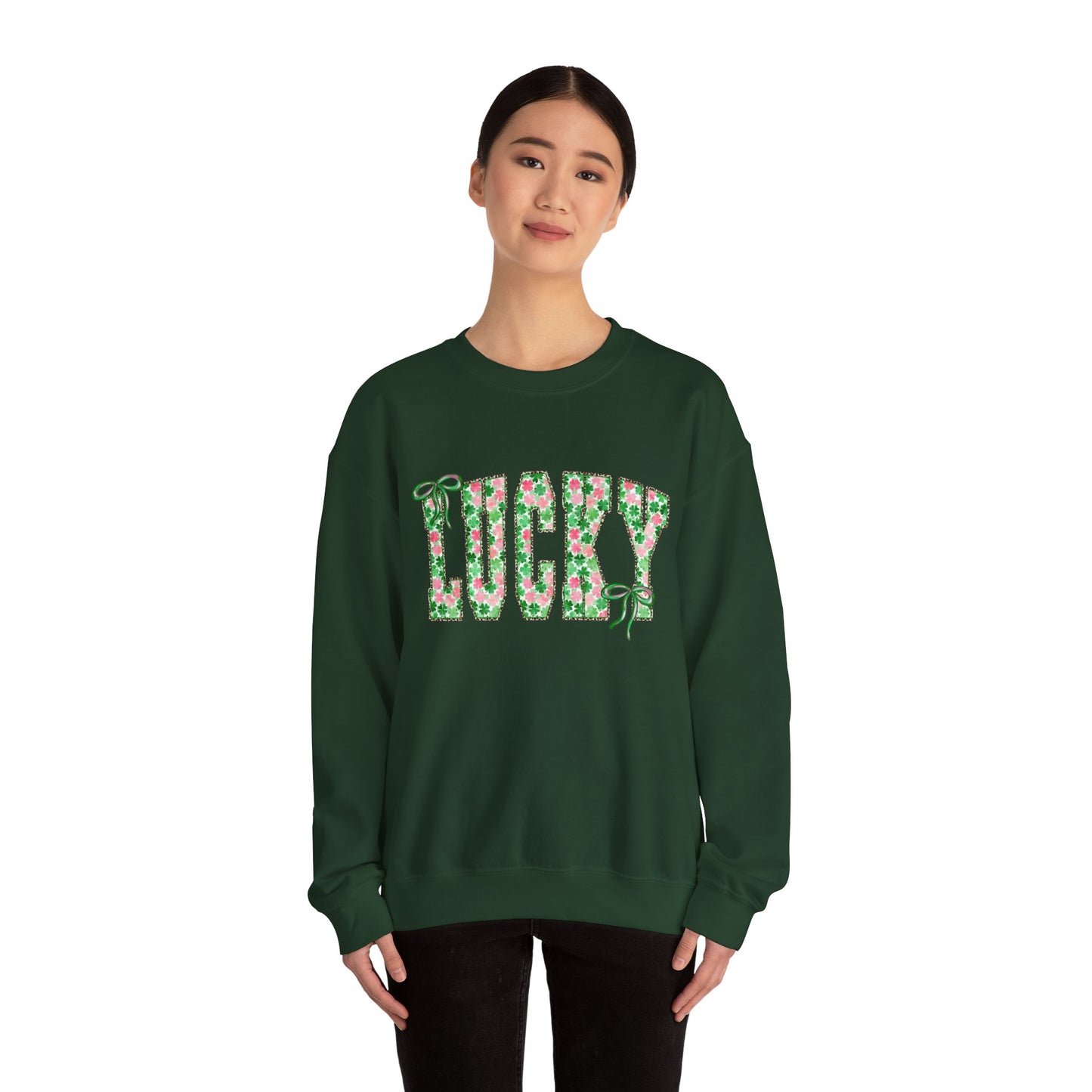 'Lucky' Floral'- Sweatshirt