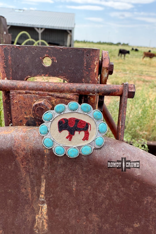 Blazing Buffalo Scarf Slide