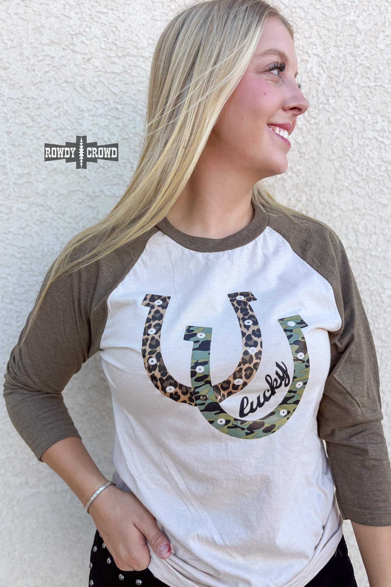 Lucky Horseshoe RAGLAN