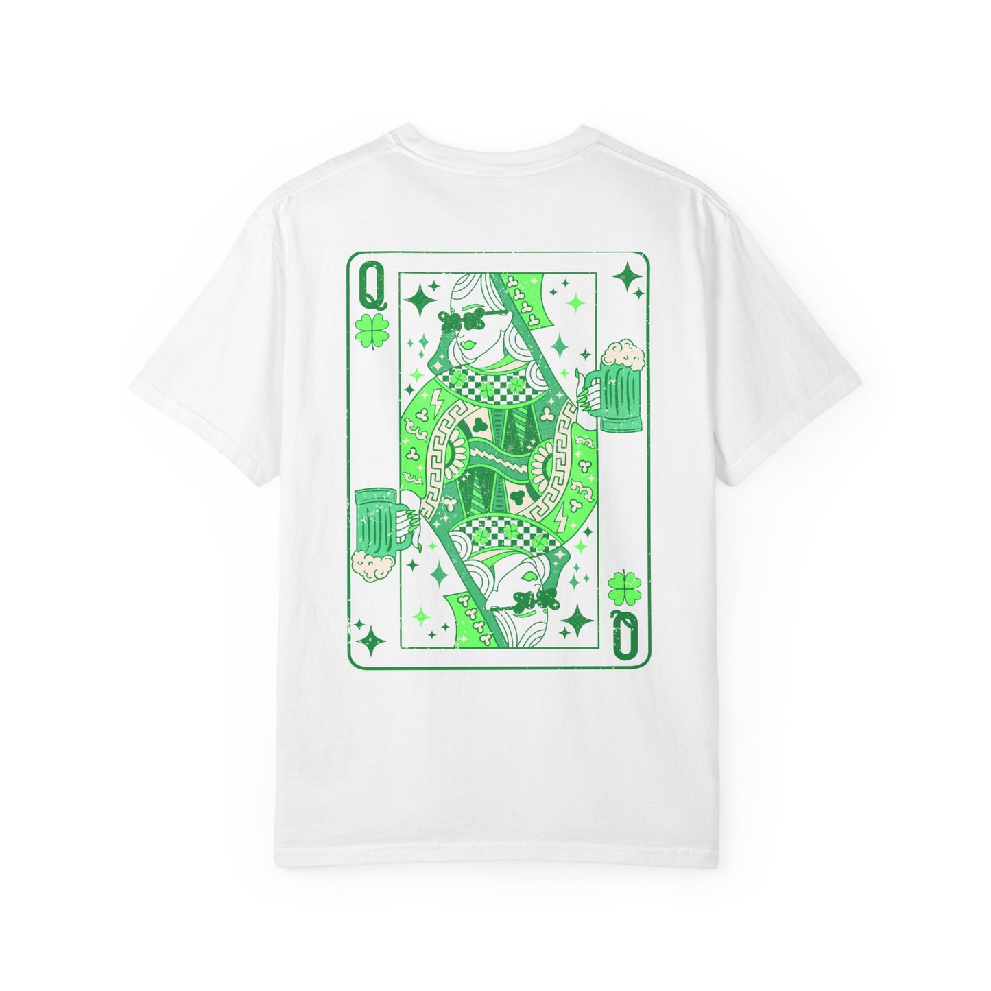 'Queen of Shamrocks'- Graphic Tee (light)