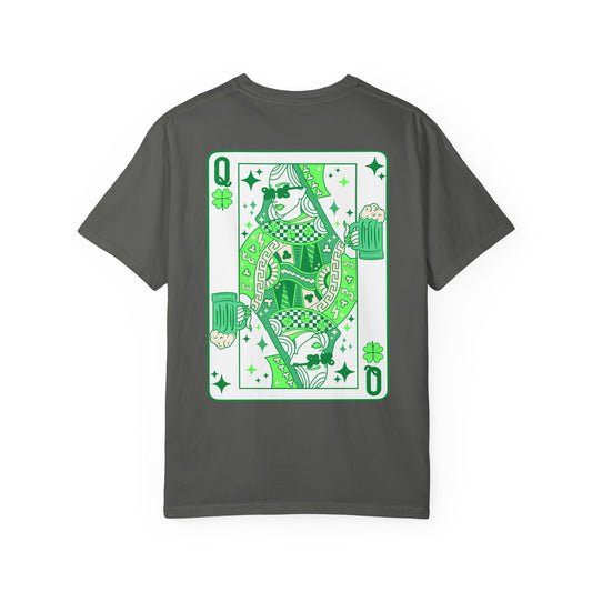 'Queen of Shamrocks'- Graphic Tee (dark)