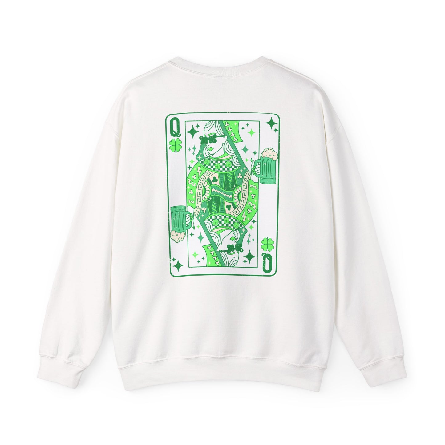 'Queen of Shamrocks'-Sweatshirt