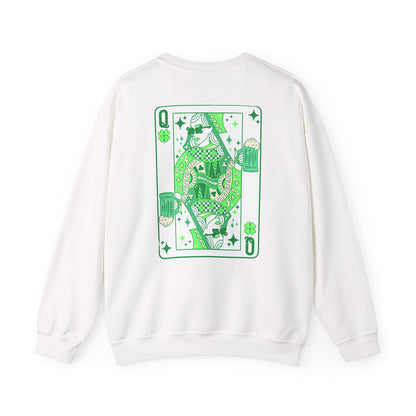 'Queen of Shamrocks'-Sweatshirt