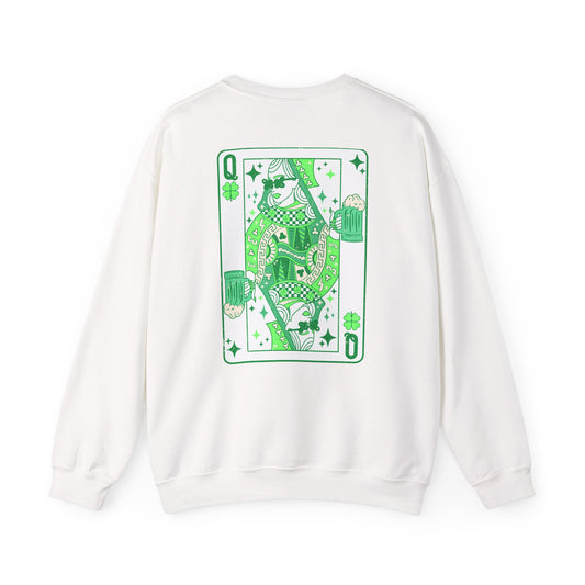 'Queen of Shamrocks'-Sweatshirt
