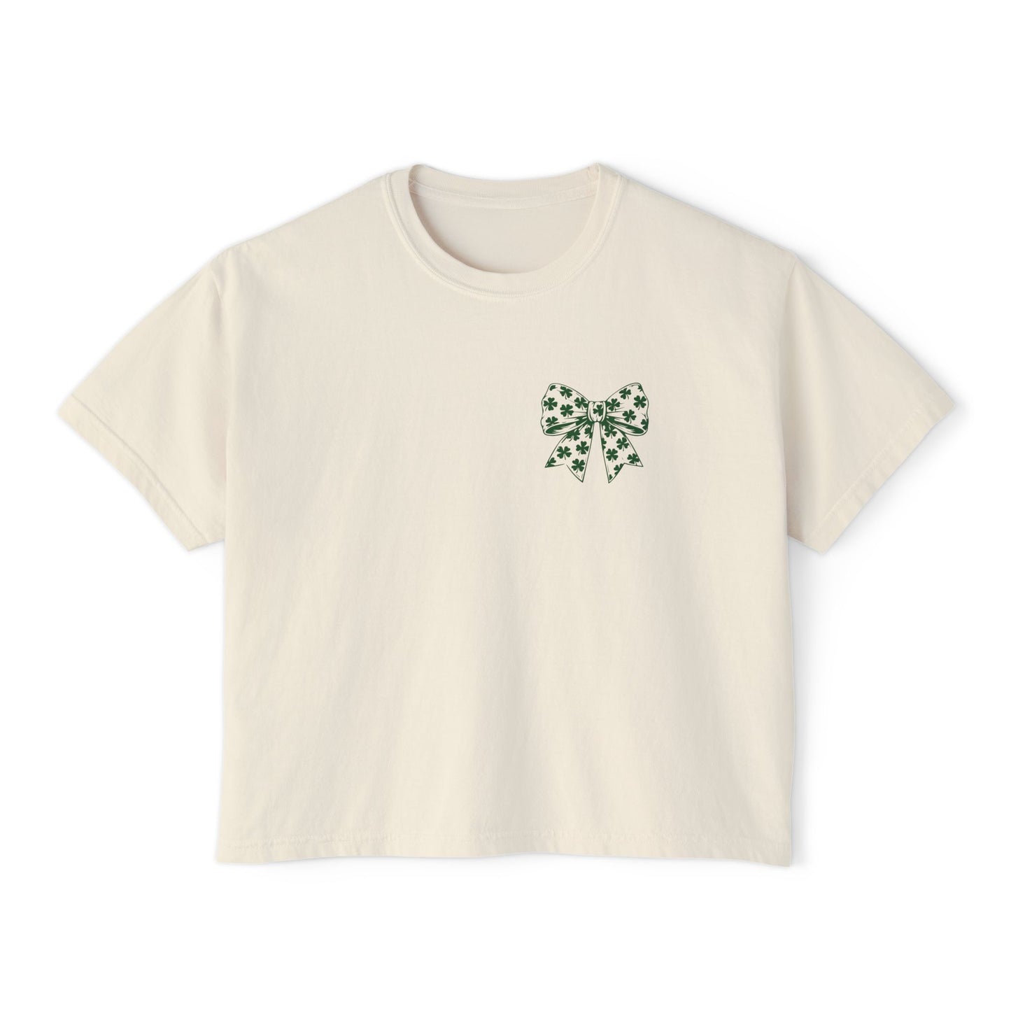 'Simply Blessed Bow'- Boxy Tee