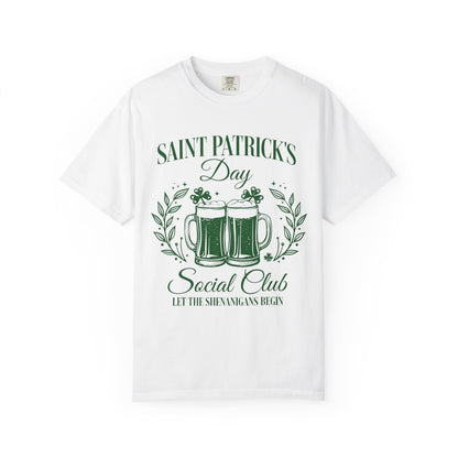 'Saint Patrick's Day Social Club'-Graphic Tee