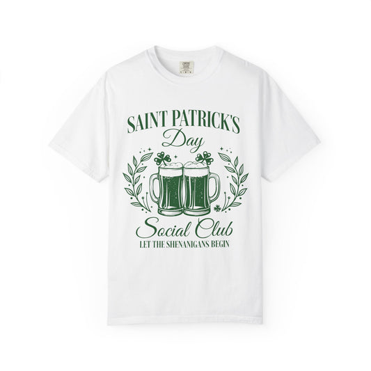 'Saint Patrick's Day Social Club'-Graphic Tee