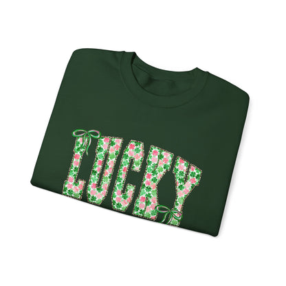 'Lucky' Floral'- Sweatshirt