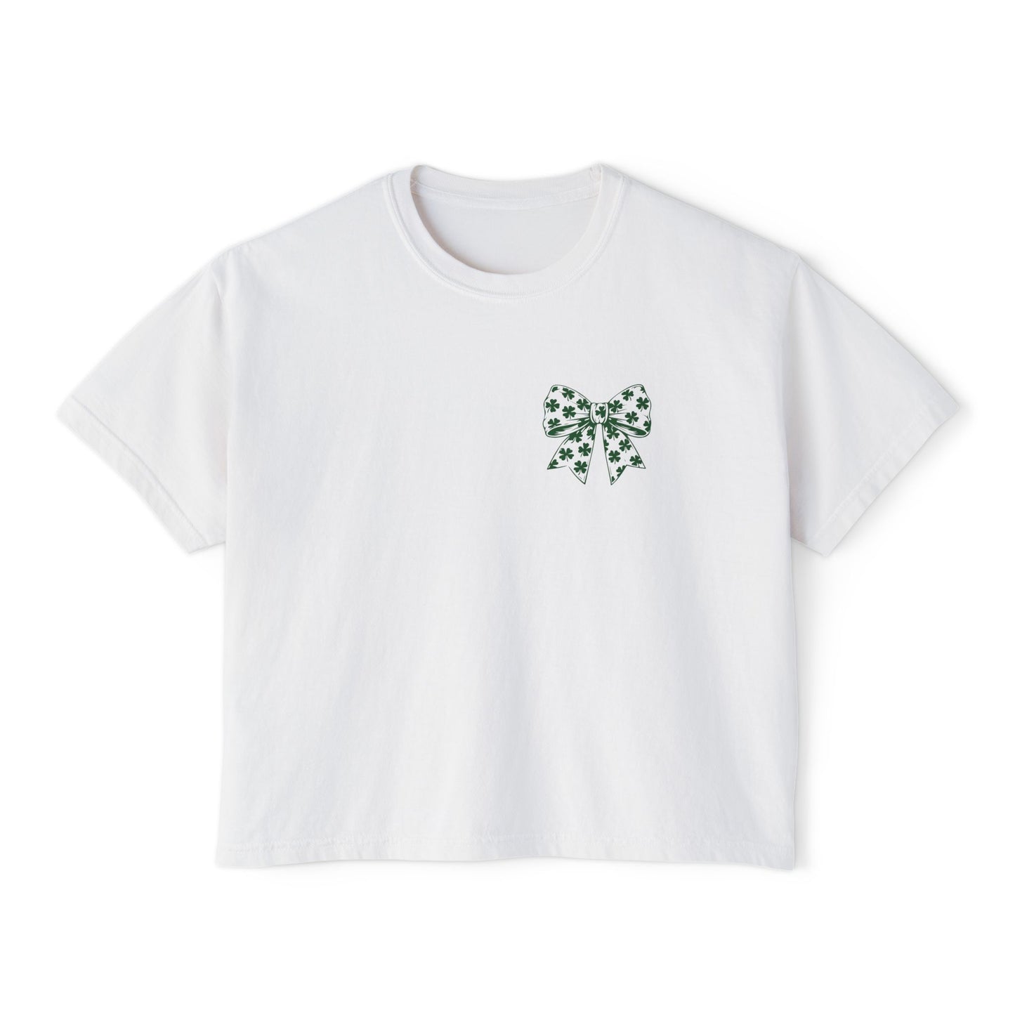 'Simply Blessed Bow'- Boxy Tee