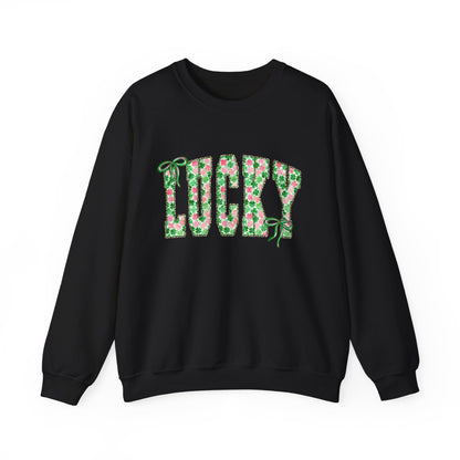 'Lucky' Floral'- Sweatshirt