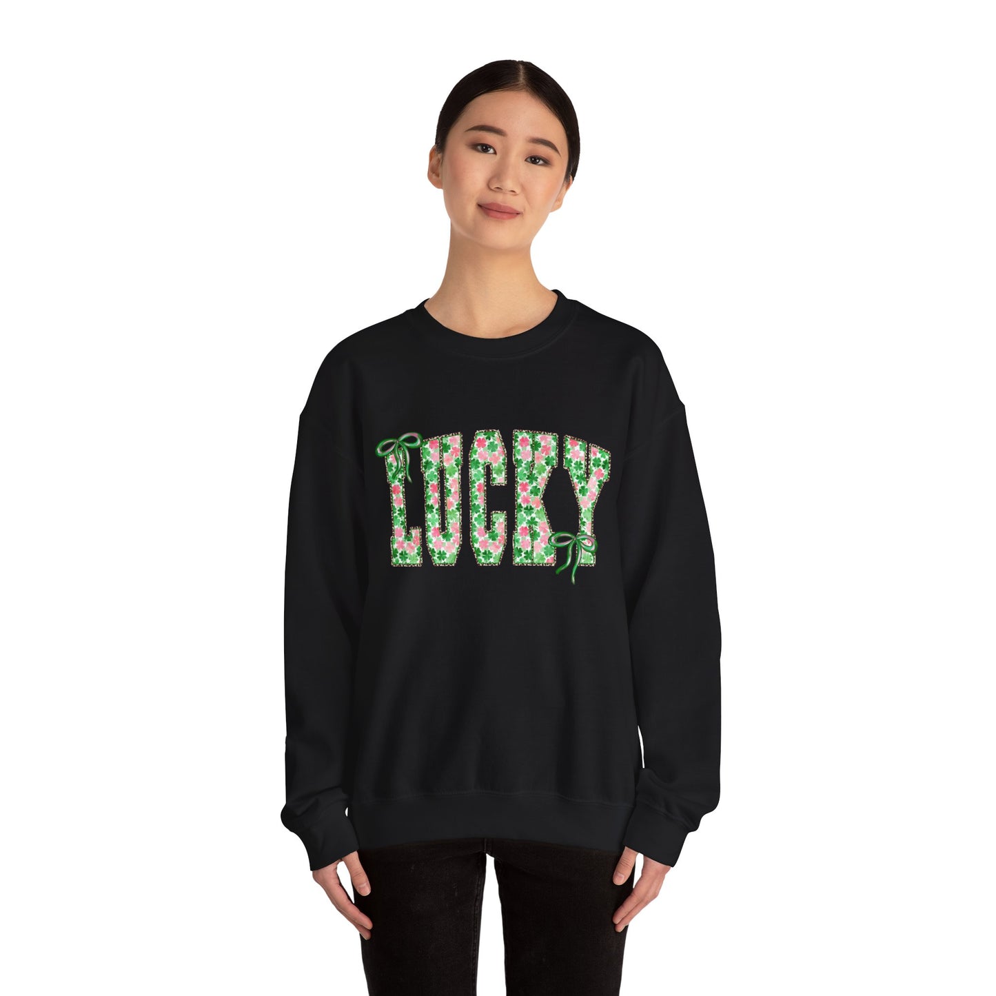 'Lucky' Floral'- Sweatshirt