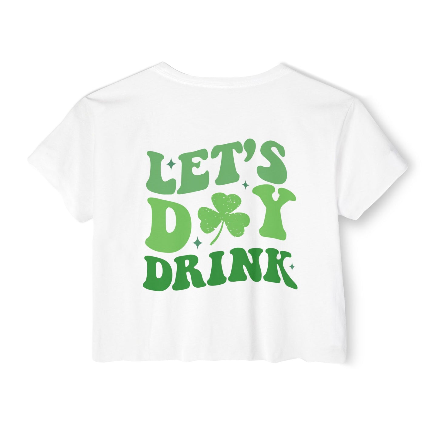 'Here For The Shenanigans"- Crop Tee