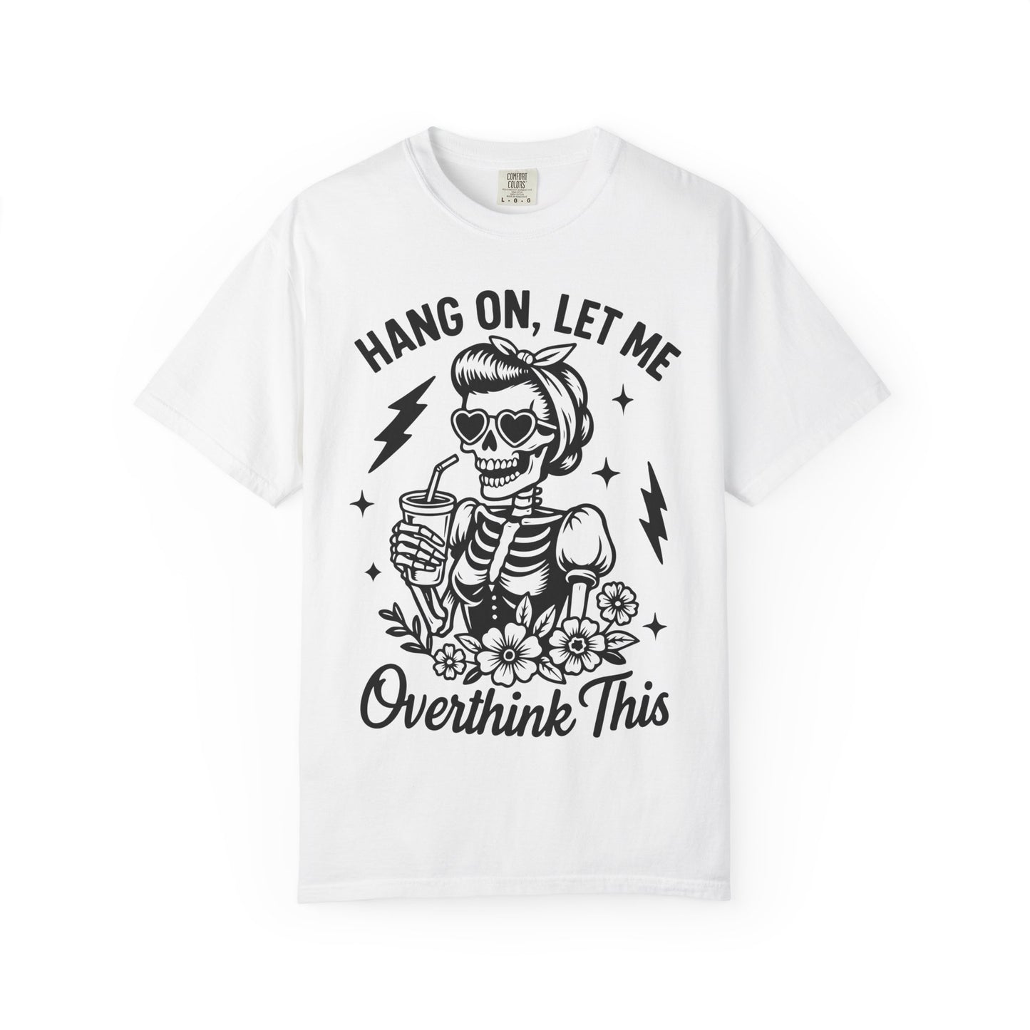 Let Me Overthink- Graphic Tee (Light)