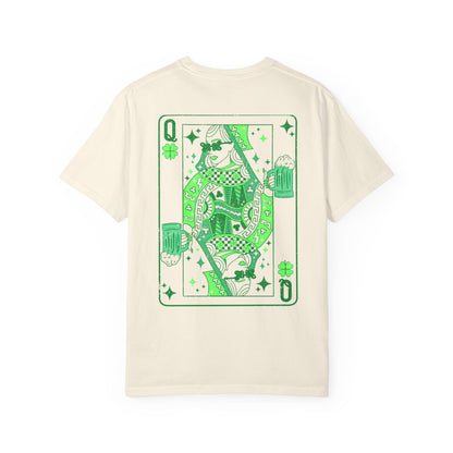 'Queen of Shamrocks'- Graphic Tee (light)