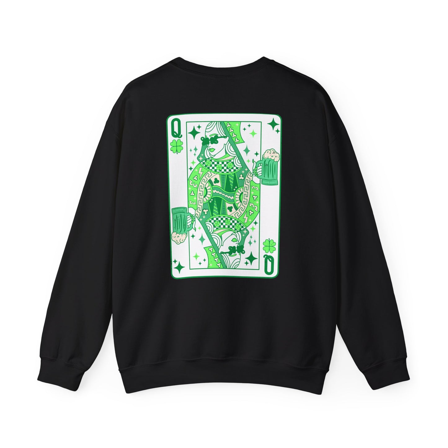 'Queen of Shamrocks'-Sweatshirt