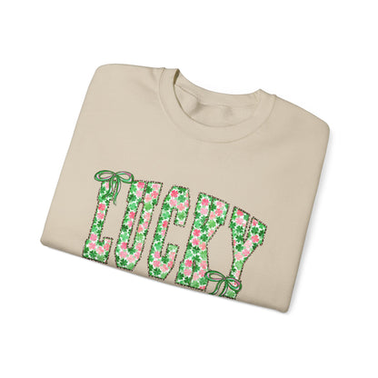 'Lucky' Floral'- Sweatshirt
