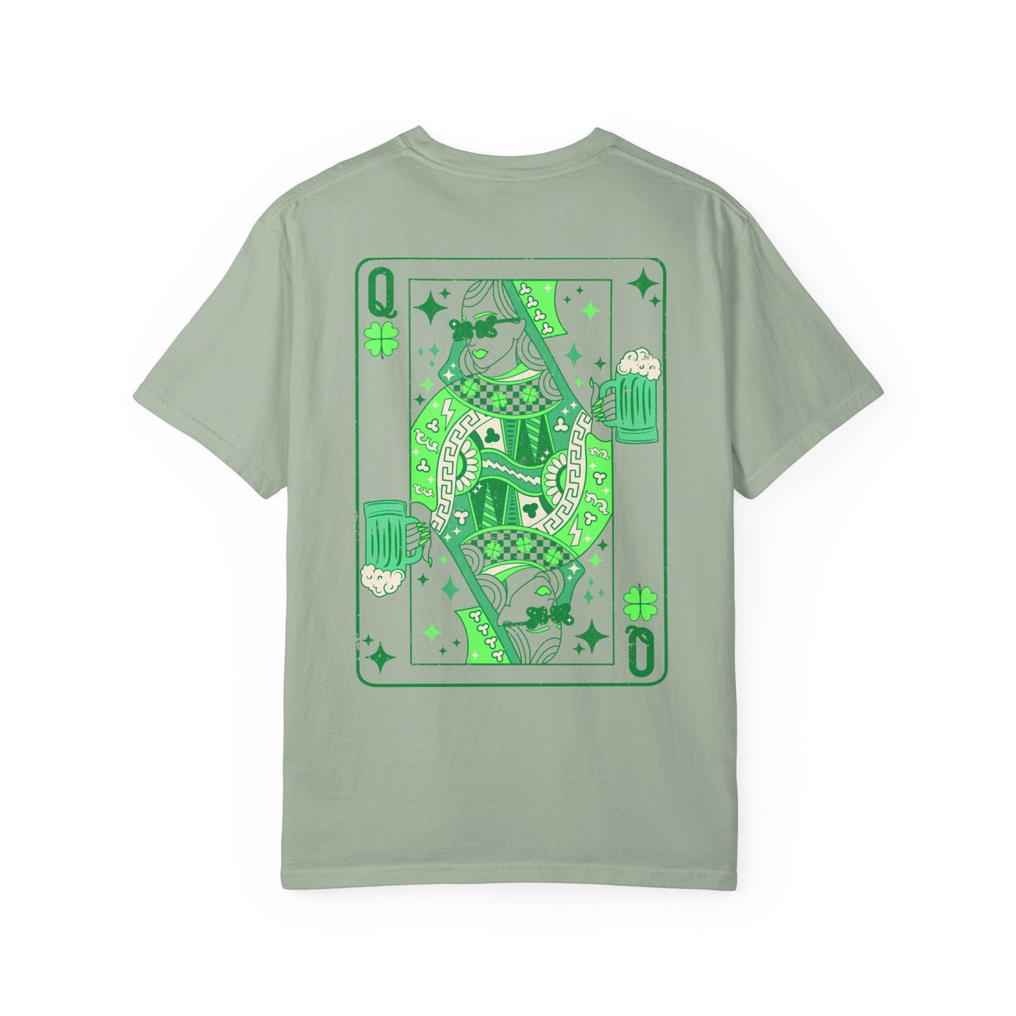 'Queen of Shamrocks'- Graphic Tee (light)