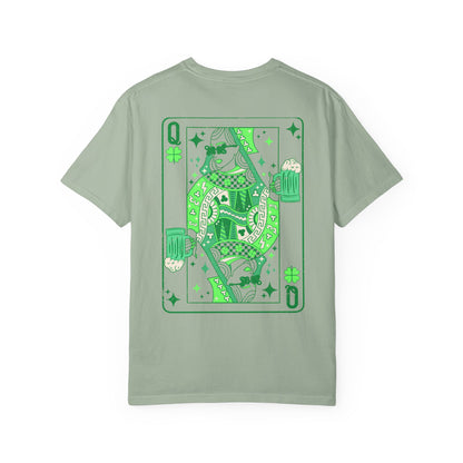 'Queen of Shamrocks'- Graphic Tee (light)