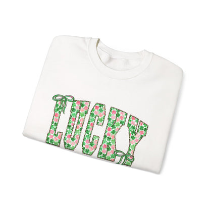 'Lucky' Floral'- Sweatshirt