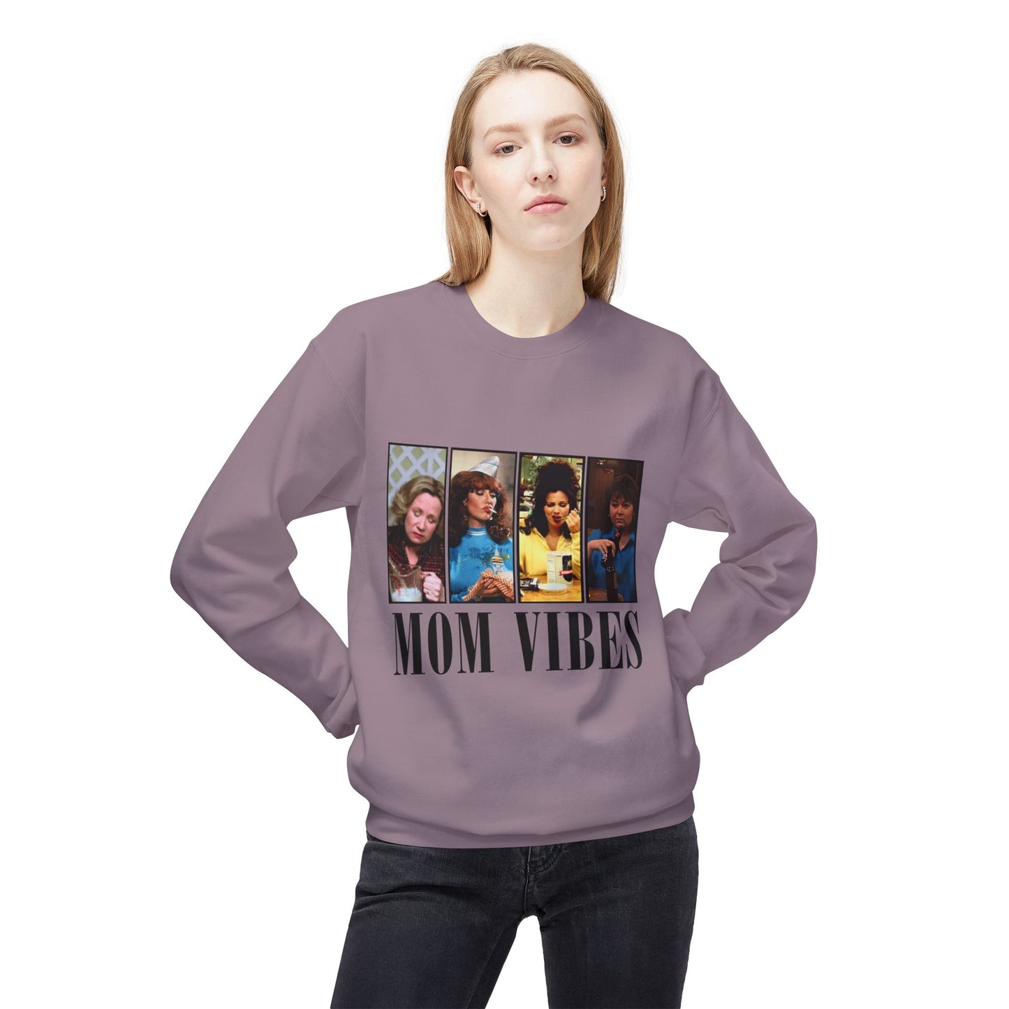Mom Vibes Crewneck