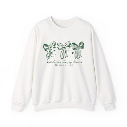 “Not Lucky, Simply Blessed”- Sweatshirt
