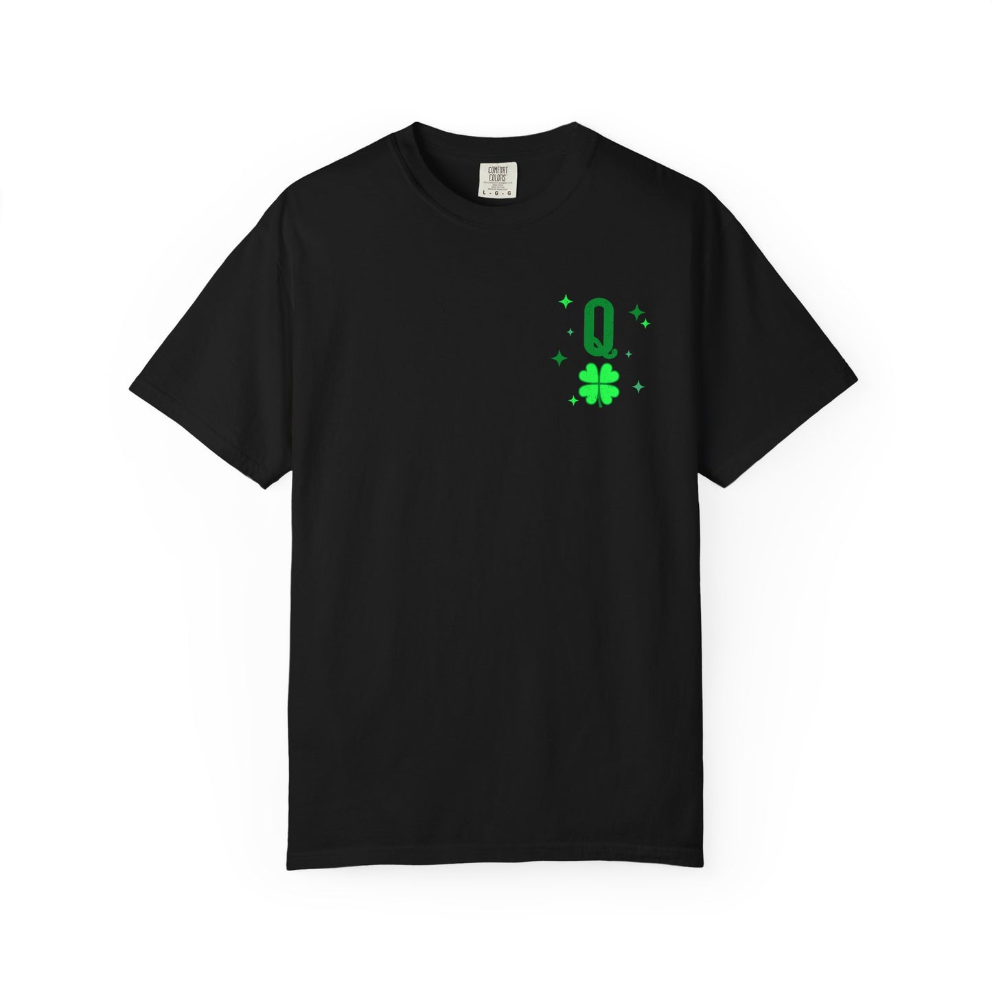 'Queen of Shamrocks'- Graphic Tee (dark)