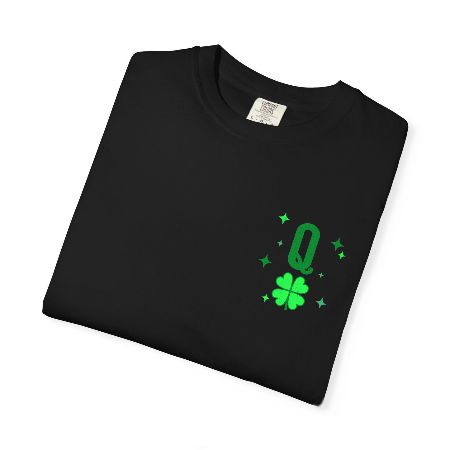 'Queen of Shamrocks'- Graphic Tee (dark)