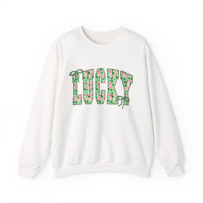 'Lucky' Floral'- Sweatshirt