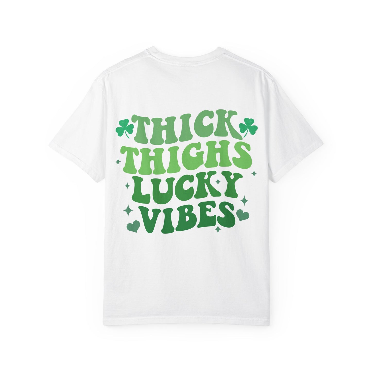 Thick Thighs Lucky Vibes-Tee
