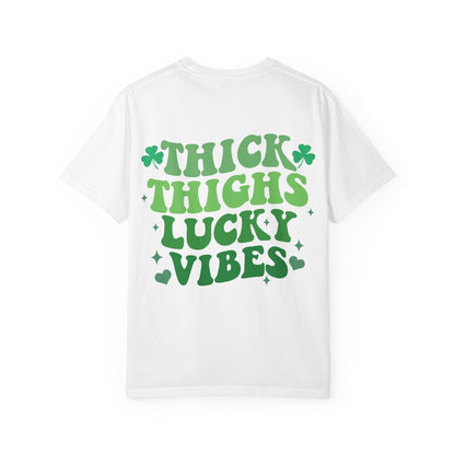 Thick Thighs Lucky Vibes-Tee