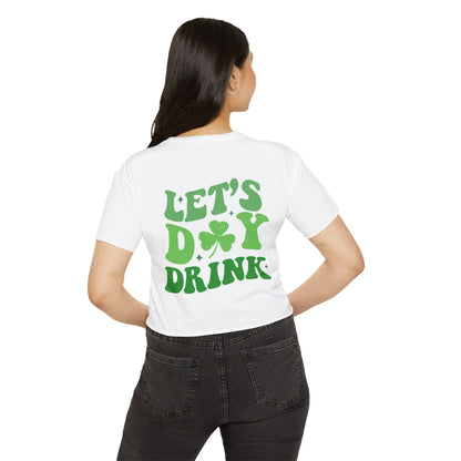 'Here For The Shenanigans"- Crop Tee