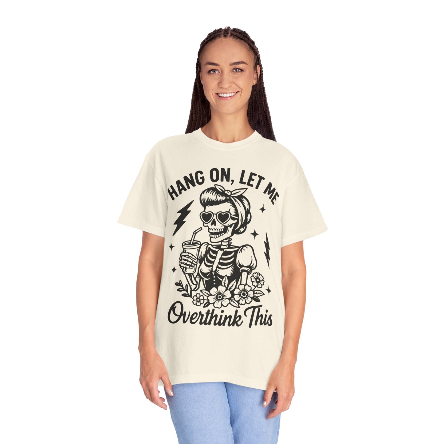 Let Me Overthink- Graphic Tee (Light)