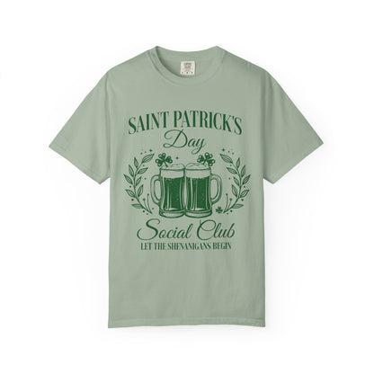 'Saint Patrick's Day Social Club'-Graphic Tee
