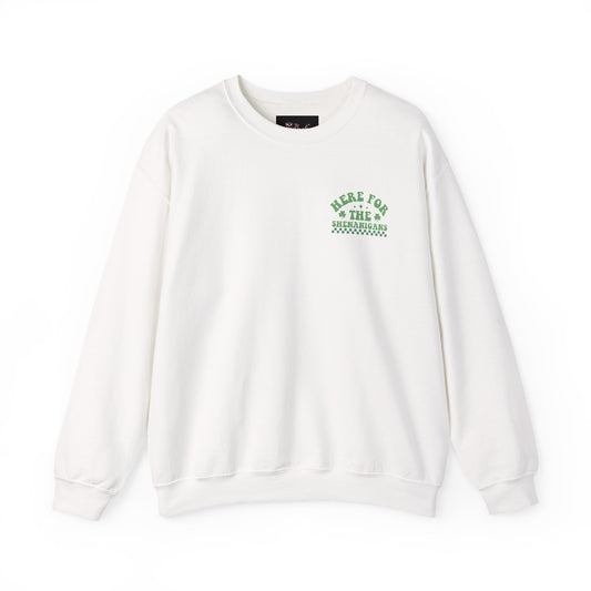 Let's Day Drink Shamrock St. Patrick's Sweatshirt