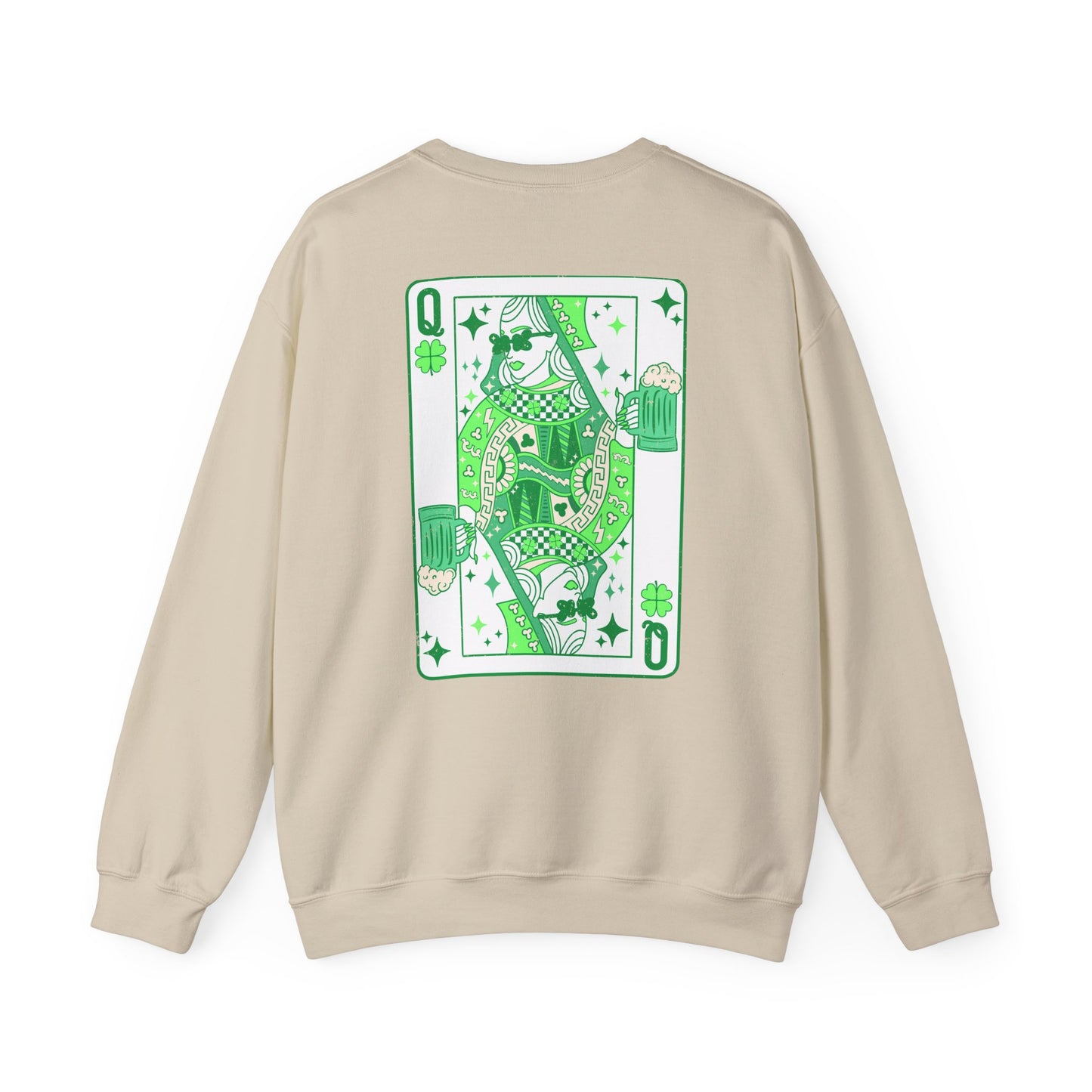 'Queen of Shamrocks'-Sweatshirt