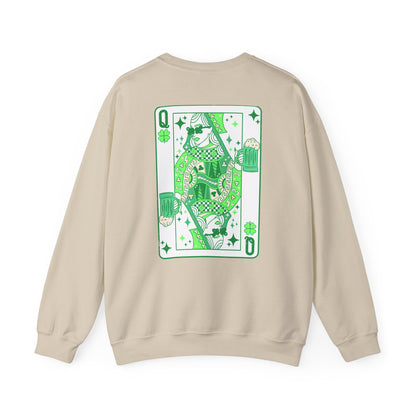 'Queen of Shamrocks'-Sweatshirt