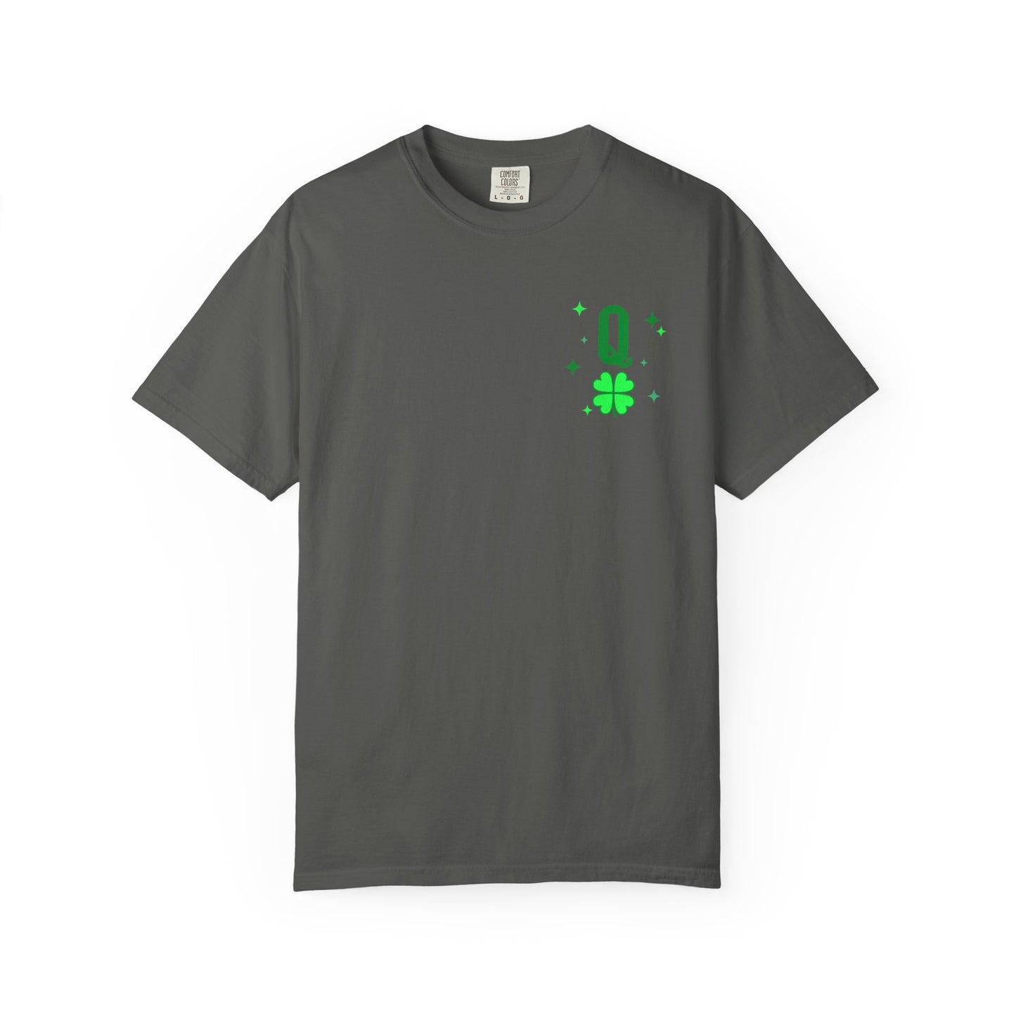 'Queen of Shamrocks'- Graphic Tee (dark)