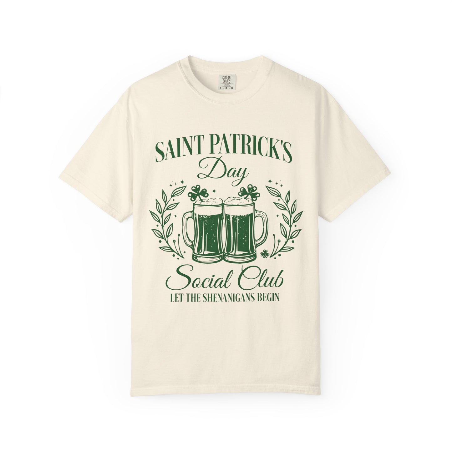 'Saint Patrick's Day Social Club'-Graphic Tee
