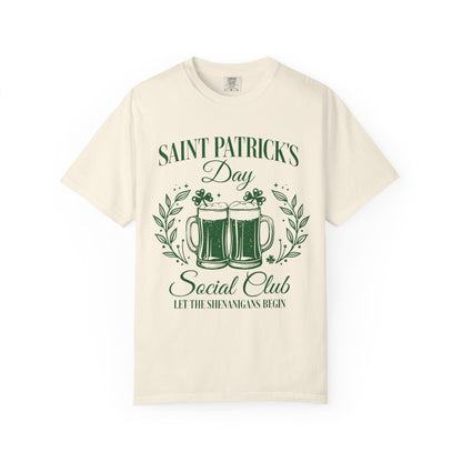 'Saint Patrick's Day Social Club'-Graphic Tee