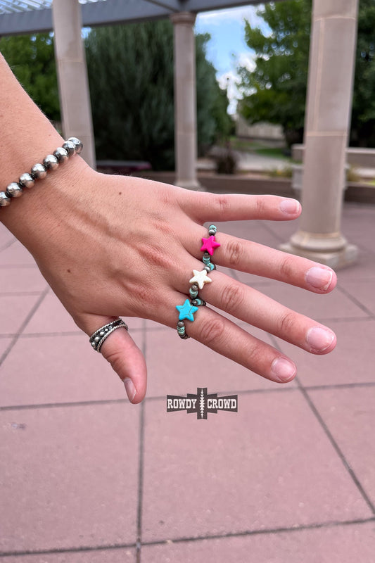 Stardust Stretchy Rings