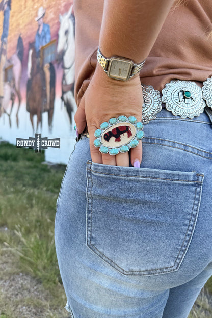 Blazing Buffalo Scarf Slide