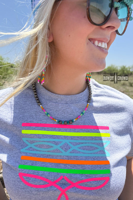 Serape Sunrise Necklace