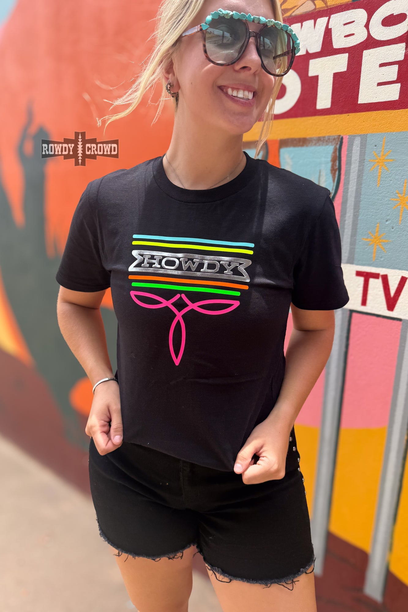 Howdy Boot Stitch Tee