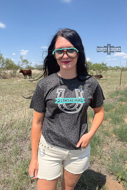 TURQUOISE Lucky Rodeo Tee