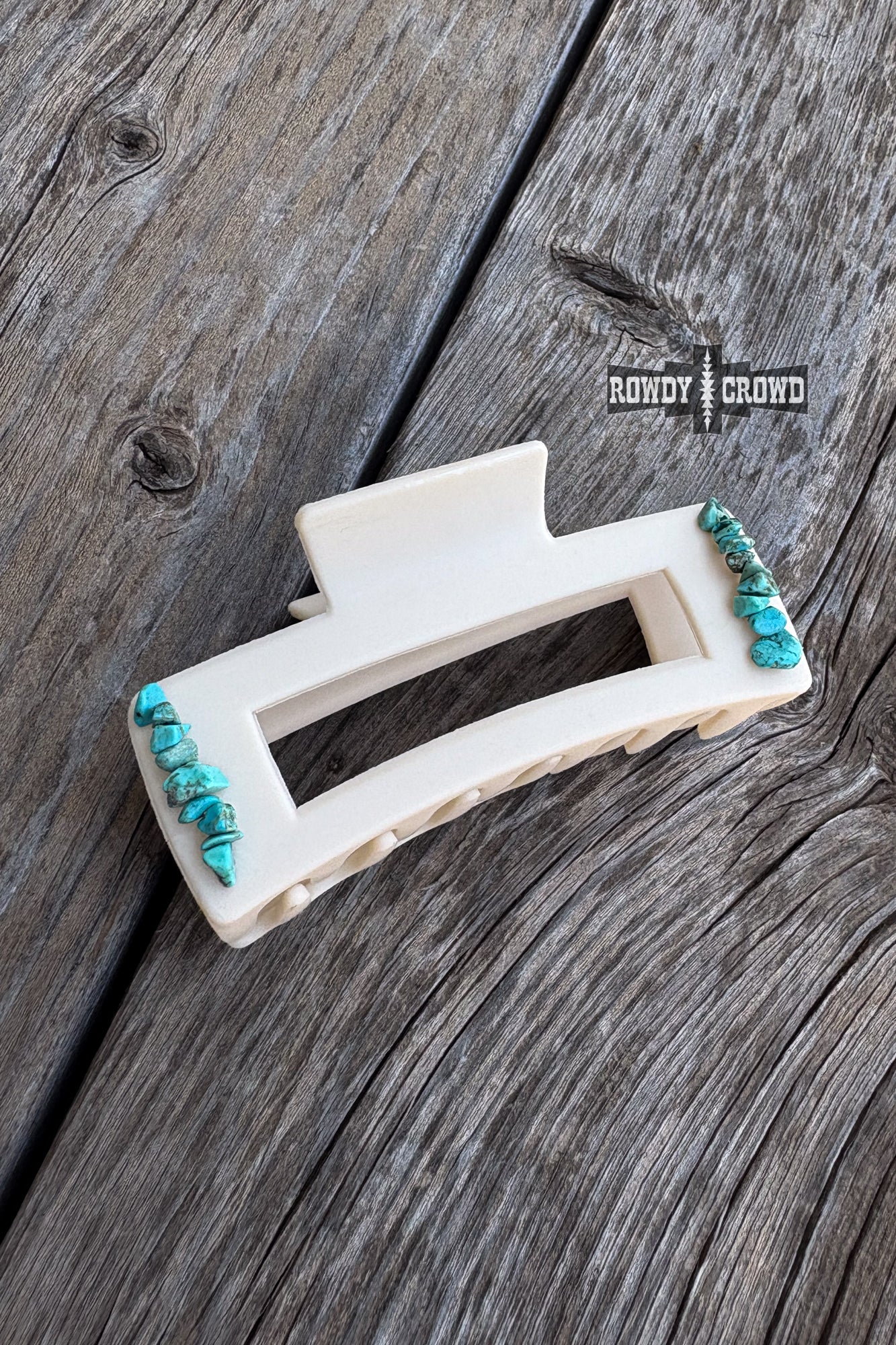 Turquoise Mess Hair Clip